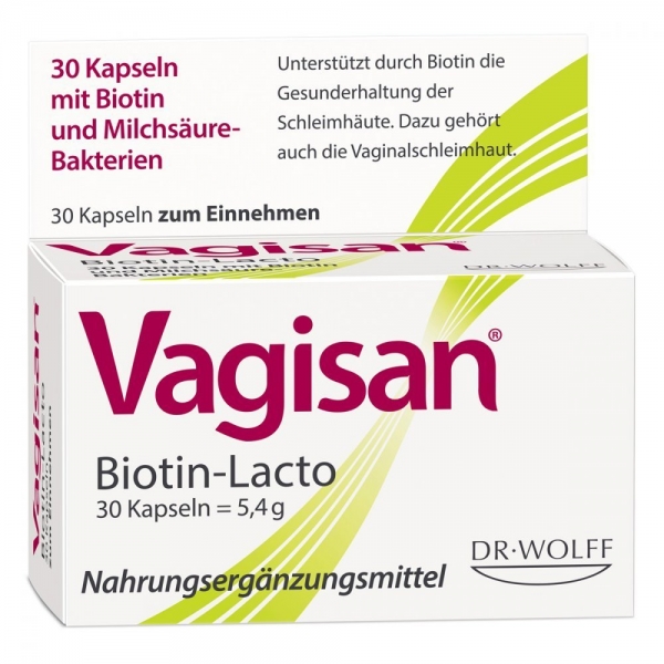 Vagisan Biotin-Lacto Kapseln, 30 St.